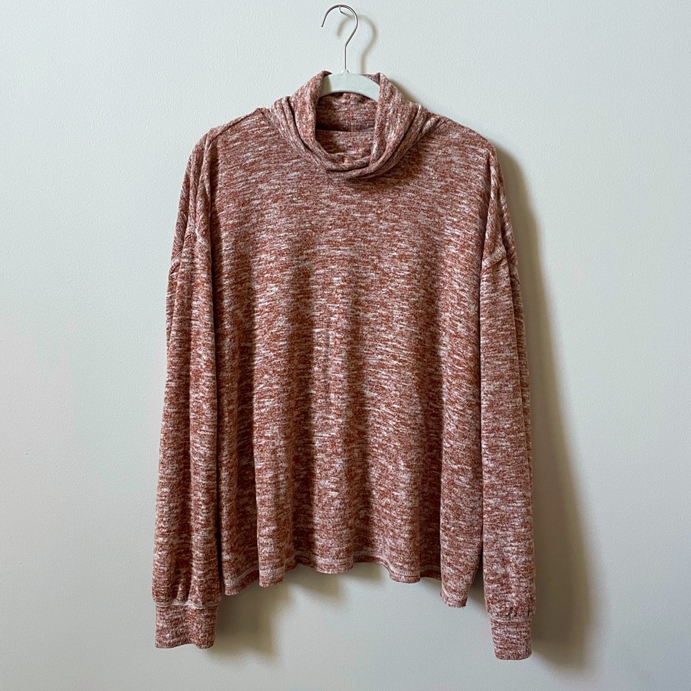 Universal Thread Orange Turtleneck Sweater
